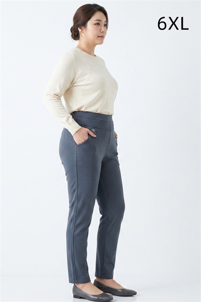 9108-6XL-D กางเกงสีเทา เอว 30 ยืดได้ถึง 38 นิ้ว ขายาว 37 นิ้ว