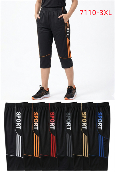 7110-3XL กางเกงขาสั้นเลยเข่า มีเชือกผูกรูดได้ มีกระเป๋า2ข้าง รอบเอว 28-44 นิ้ว ขายาว 27.5 นิ้ว ขายคละสี