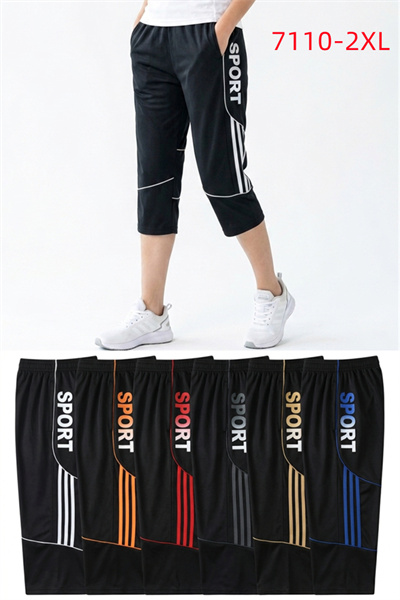 7110-2XL กางเกงขาสั้นเลยเข่า มีเชือกผูกรูดได้ มีกระเป๋า2ข้าง รอบเอว 27-42 นิ้ว ขายาว 27 นิ้ว ขายคละสี